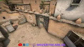 DUST 2 B KAPI SMOKE NASIL ATILIR-8 / CS GO SMOKE TAKTİKLERİ / HOW TO TAKE THE DUST 2 B DOOR SMOKE ?