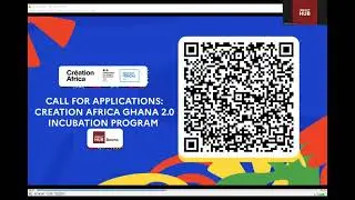 Info session - Call for Projects: Creation Africa Ghana Incubation Program