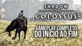 SHADOW OF THE COLOSSUS | Modo Hard - Gameplay Completo do Início ao Fim!
