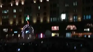 Флайборд. Москва, площадь Революции, День города