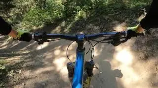 DH2 Bellevue (blue) - full - M&eacute;ribel Bike Park - Les 3 Vall&eacute;es