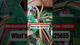 #Short|Voltage Stabilizer Microcontroller kit|Pcb board
