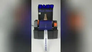Satin Personal Ribbon Printer Satin Fabric Ribbon Printer Ribbon Printing Machine for Gift Flower