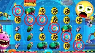 Achat du BONUS BOMBASSES sur la machine &agrave; sous BOMB RUNNER ( jeu en ligne )
