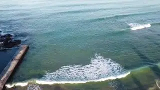 Australia, Sydney, Manly beach to Freshwater beach drone flight