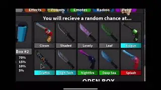 Youtubers unboxing godlys! (Roblox mm2!)