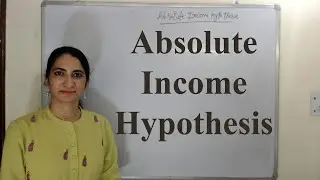 Absolute Income Hypothesis