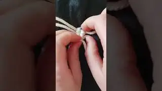 Come fare un fiore con la tecnica del macram&egrave;.