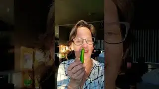 My LAST Zucchini was delish! 😋🍆 Grow your OWN Clewn, Pesticide Free Vegetables, and TASTE & SEE DEF!