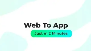 Convert Website To App Just In 2 Mintues 😱 || Web To App 🔥