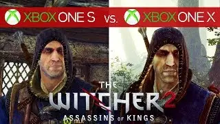 The Witcher 2 Comparison - Xbox One X vs. Xbox One S