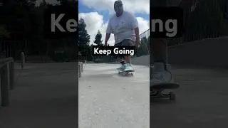 Practicing to become a better Skater #mindset #motivation #skateboarding #skate #skateprogress