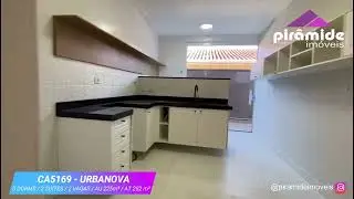 Casa T&eacute;rrea no Condom&iacute;nio Eldorado no Urbanova em S&atilde;o Jos&eacute; dos Campos