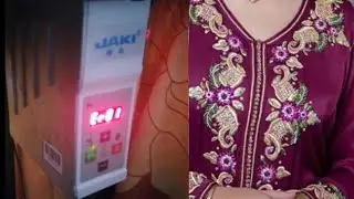 طرزة بالشبكة تطبيق موظيل/ مطور الصامت التمن  في متناول الجميع وفين ممكن تشريه مع مريم الرميلي 🌺🌺