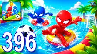 Stickman Party - Gameplay Part 396 - Random Funny MiniGames 1 2 3 4 Plyer Free New Update Adventure