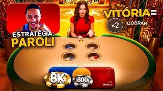 TESTEI A ESTRAT&Eacute;GIA ''PAROLI'' NO BAC BO.. SER&Aacute; QUE D&Aacute; PRA LUCRAR?