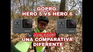 Comparativa Gopro Hero 5 vs 6 black 2018