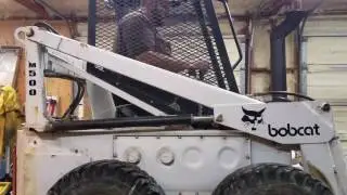 Completed Bobcat 500 Briggs Vanguard 23 hp conversion