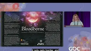 2023 GDC Game Narrative Review - The Narrative Design of Bloodborne with Canon Coker
