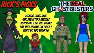 Talk about the new Real Ghostbusters reveals by Mondo. 