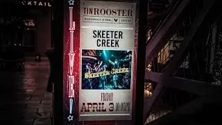 Skeeter Creek - Bartender (Live at the Tin Rooster)