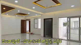 Spacious & Brand New 3BHK Flat For Sale in Kondapur Near Botanical Gardens