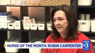 February's Nurse of the Month cares for Ooltewah High School students