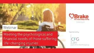 Meeting the psychological and financial needs of those suffering life-changing injuries