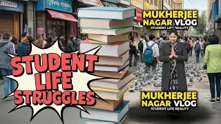Mukherjee Nagar Vlog | UPSC Dream  |Student Life Reality, Sapno Ka Shehar |Struggle&Hope #explore