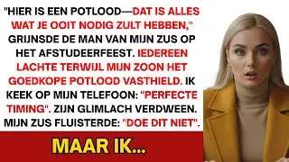 Op zijn diploma-uitreiking gaf mijn zwager hem een potlood en zei: 'Dit is alles wat je verdient...'