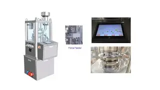Rotary Tablet Press, Model ZP8