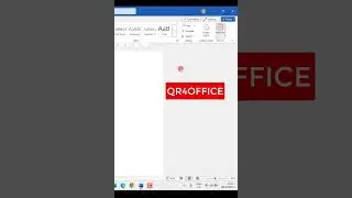 CARA BUAT QR CODE DI MICROSOFT WORD  #tips #microftoffice #tipsword