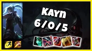 Kayn 11.1 S11 Jungle Challenger Replay (6/0/5) - BR