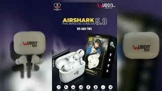 Ubon BT-300 Airshack 5.0 TWS Wireless Earbuds #UBON_ACCESSORIES