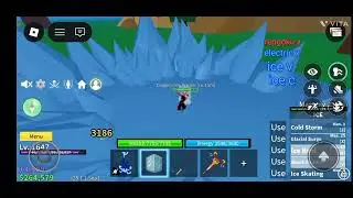 Ice combo #shorts #bloxfruits #ice #onepiece #anime #icecube 
