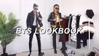 BTS OUTFITS | KPOP Airport Fashion Lookbook ✈️