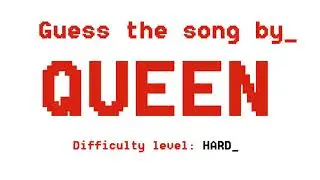 #12. What Song by QUEEN is this? (QUEEN FANS TRIVIA)