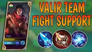 Valir Team Fight Support in Mobile Legends