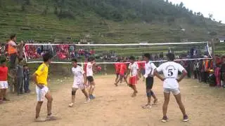 Myagdi Niskot वडा स्थरिय भलिबल फाइनल ६&७ दशै मेला