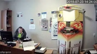 www.sferann.ru Пример работы AHD 720P камеры видеонаблюдения