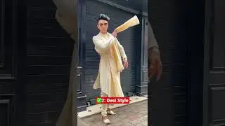 3 Best Ways to style dupatta❤️ #dupatta #traditional #mensfashion #styling #styletips #fashion