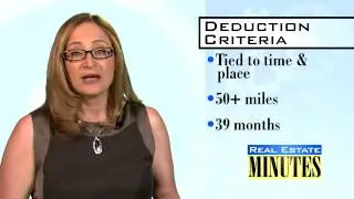 Tax Deductible for Moving Expenses: Real Estate Minute with Ilyce Glink
