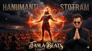 The Rudra Avatar: HANUMANTH STOTRAM | Powerful FA9LA Beats | MantraTranceXT #music #bhakti #song