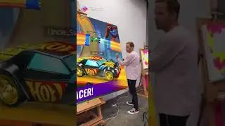 Art Project of Hot Wheels Infinite Loop #hotwheelsinfiniteloop #tempoapp #shorts