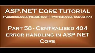 Centralised 404 error handling in ASP NET Core