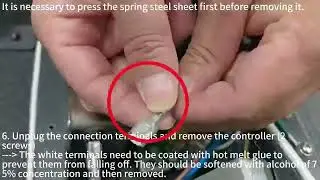 TM10GY Change the controller video