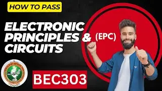 Электронные принципы и схемы. Важные вопросы VTU | EPC BEC303 @mohsin_ali_14