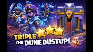 Dune Dustup Challenge Triple ⭐⭐⭐ | Clash of Clans