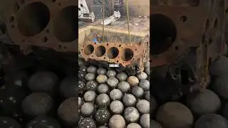 Engine rust removal in acid. #shorts #youtubeshorts #facts