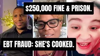 THE AUDACITY: Using EBT Foodstamps To Fund A Bakery? (10-Years in Prison)